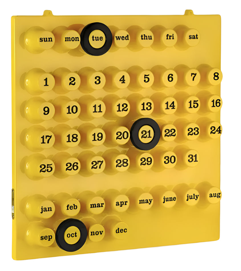 Perpetual-ring-a-date-calendar-yellow