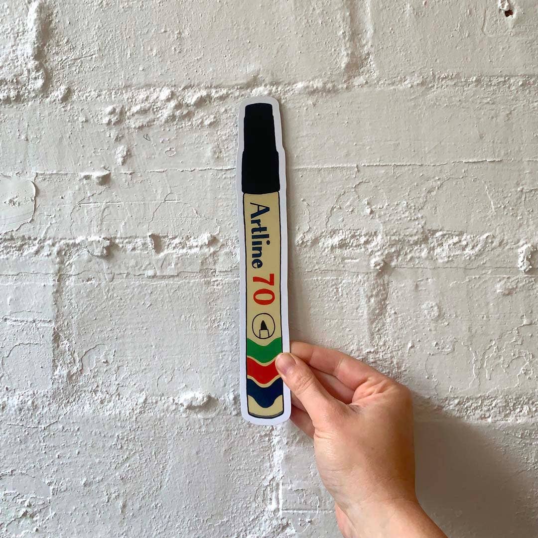 Really Big Magnets artline pen black