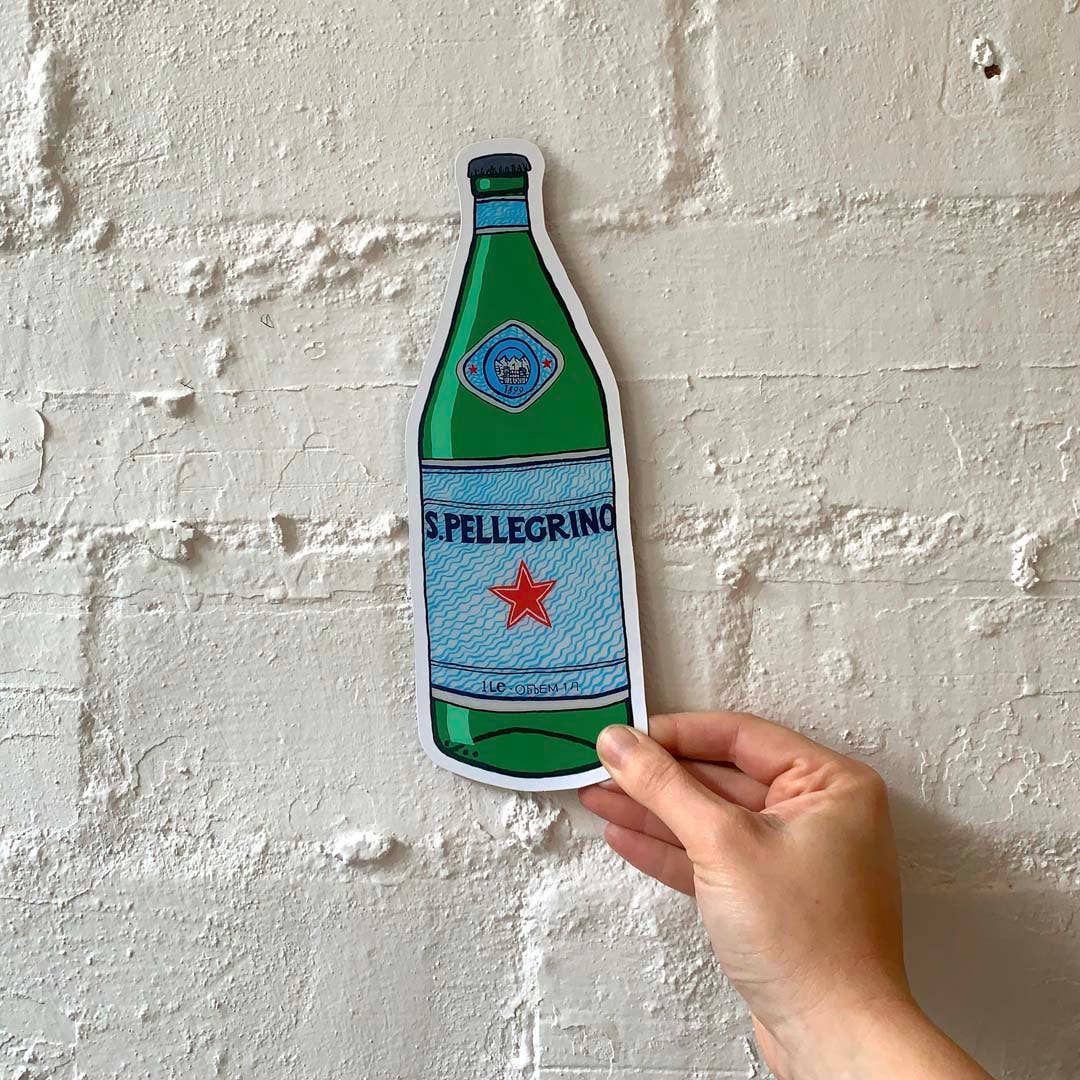 Really Big Magnets pellegrino sparkling water