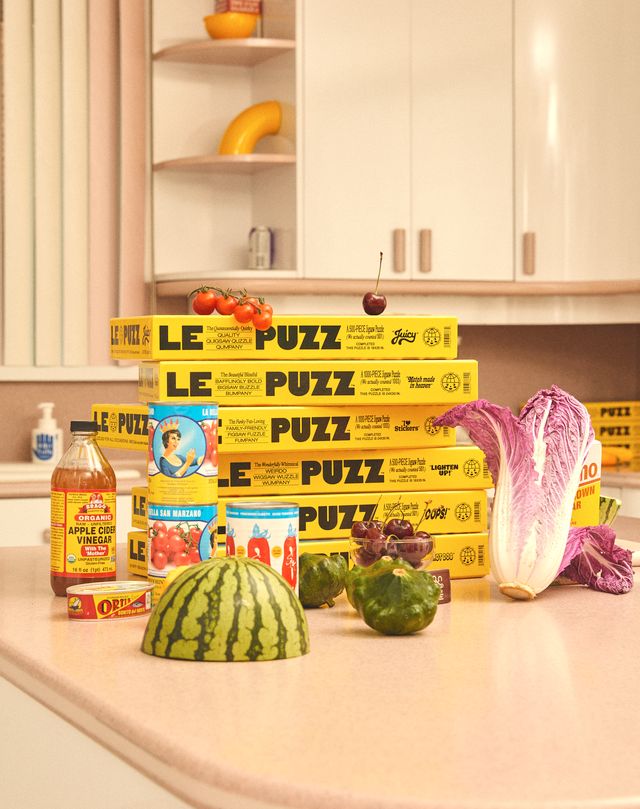 Le Puzz jigsaw puzzle collection at Heyday House