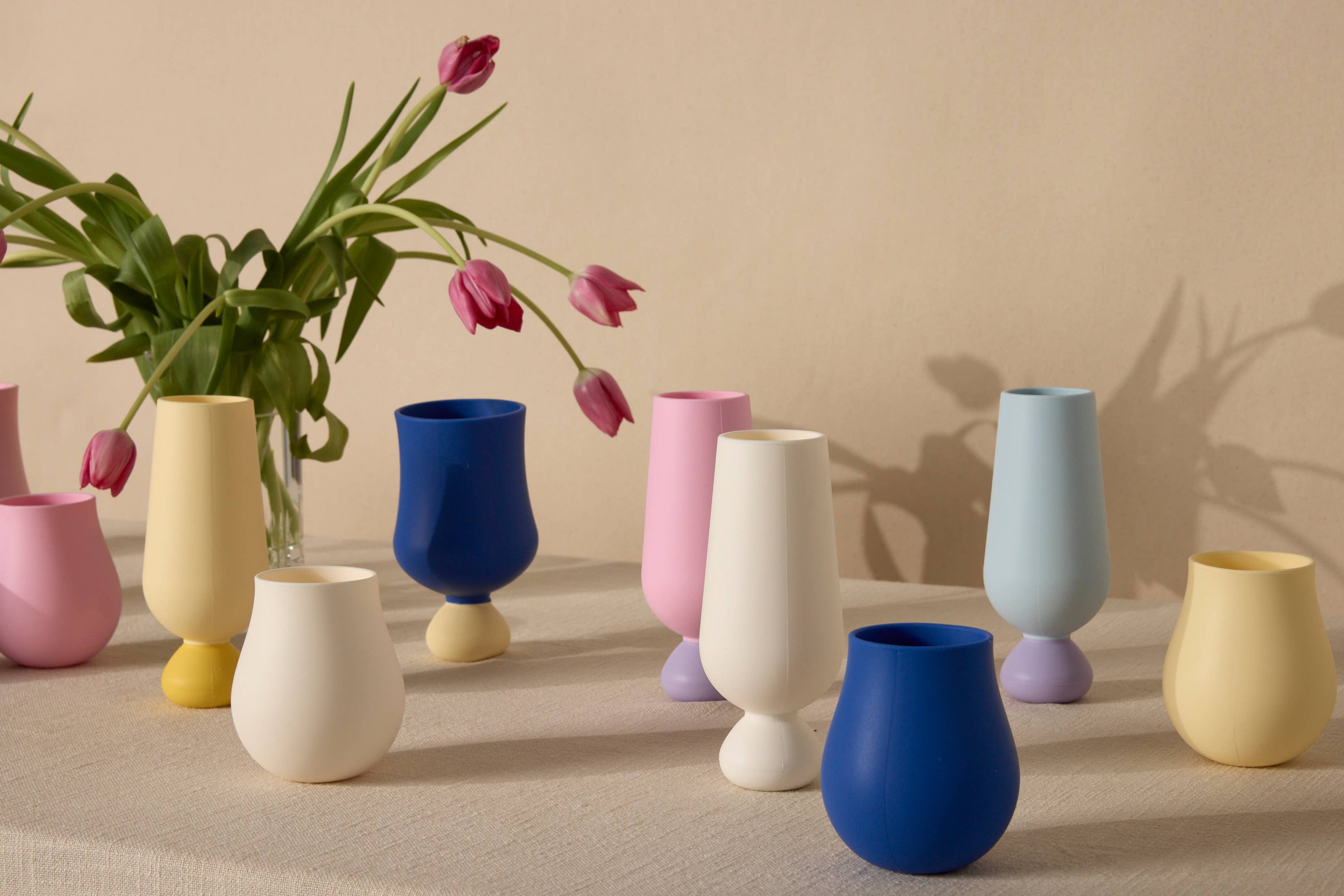 colourful dopamine drinkware collection Heyday House