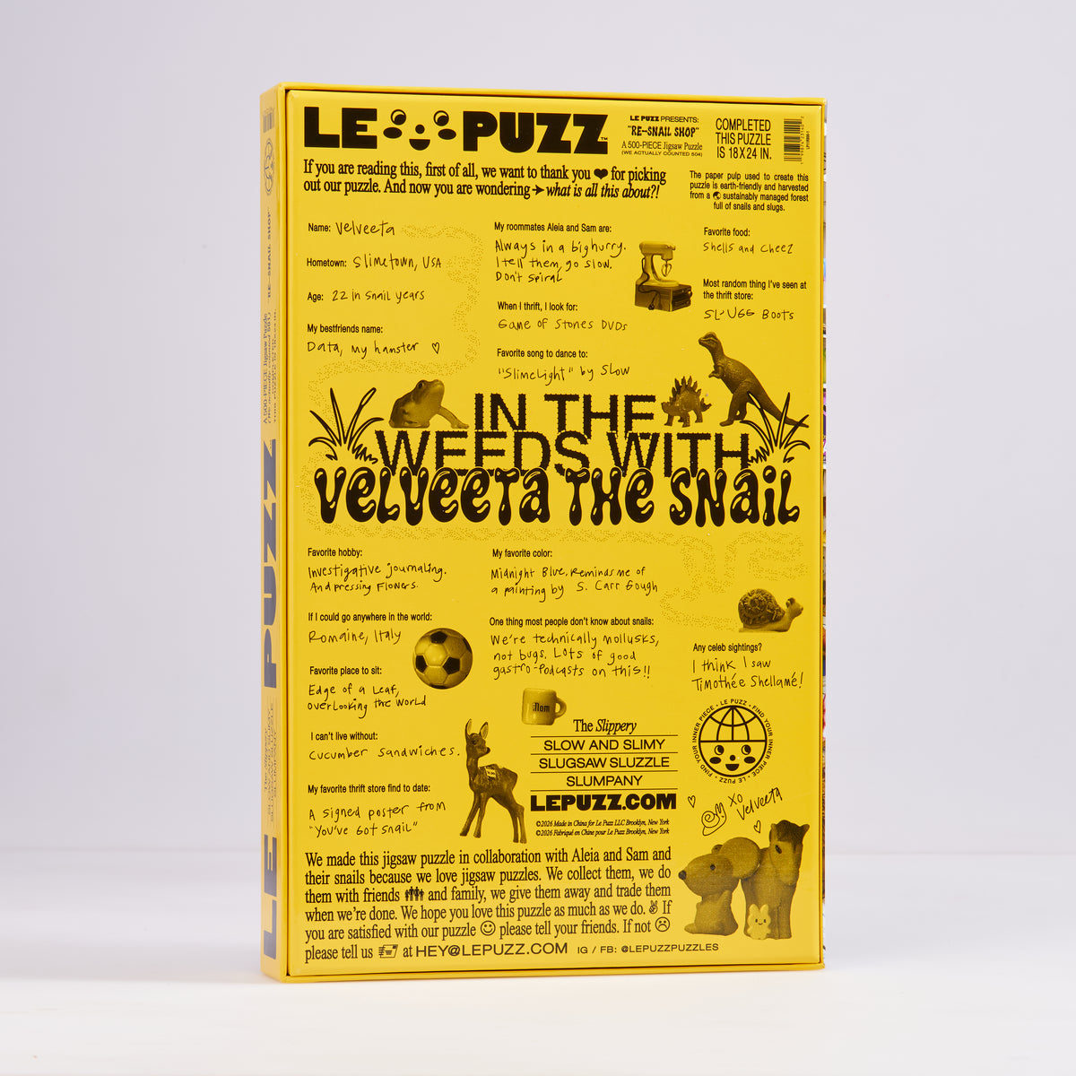 Le Puzz - Re-Snail Shop - 500 Piece