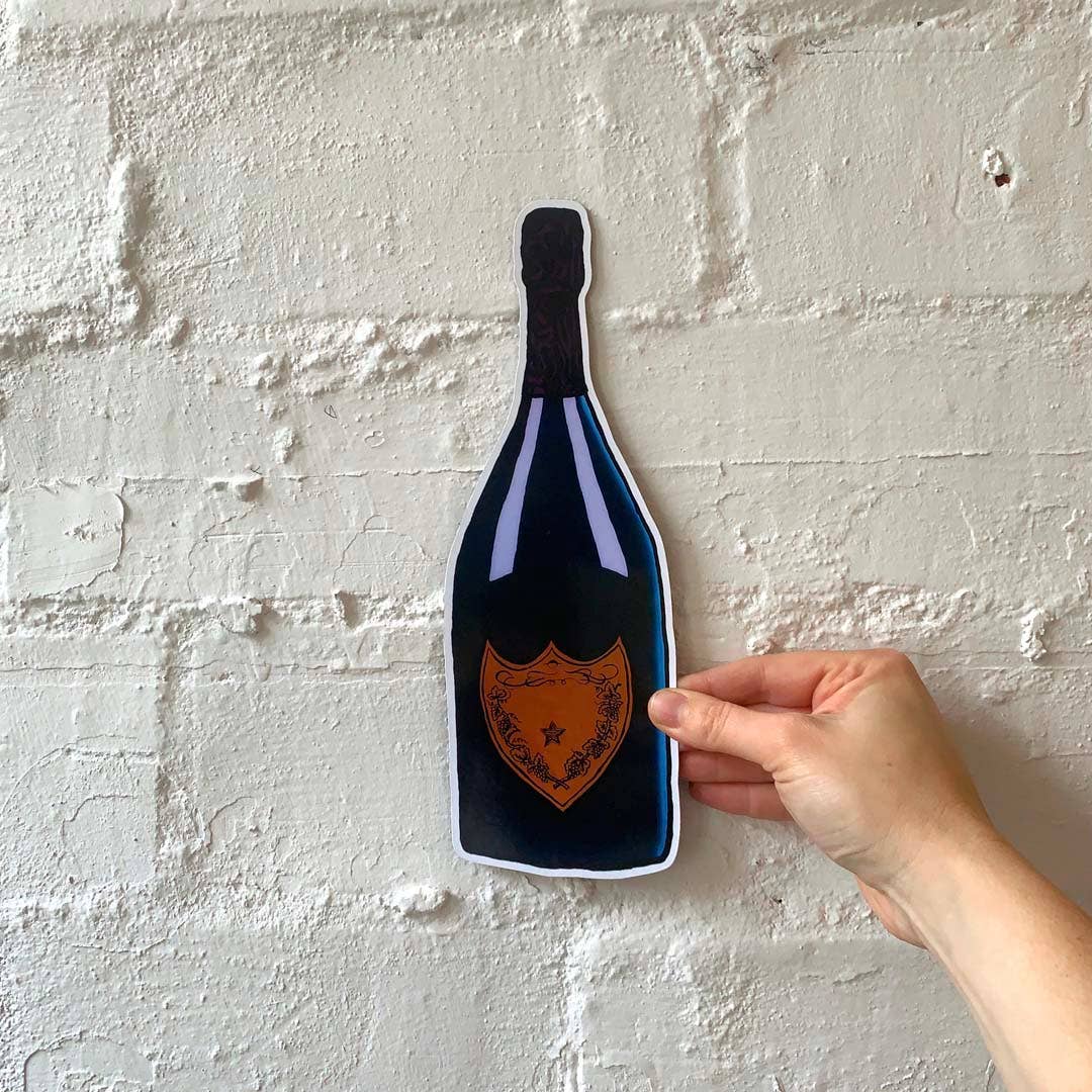Big Drink Magnets champagne ottle