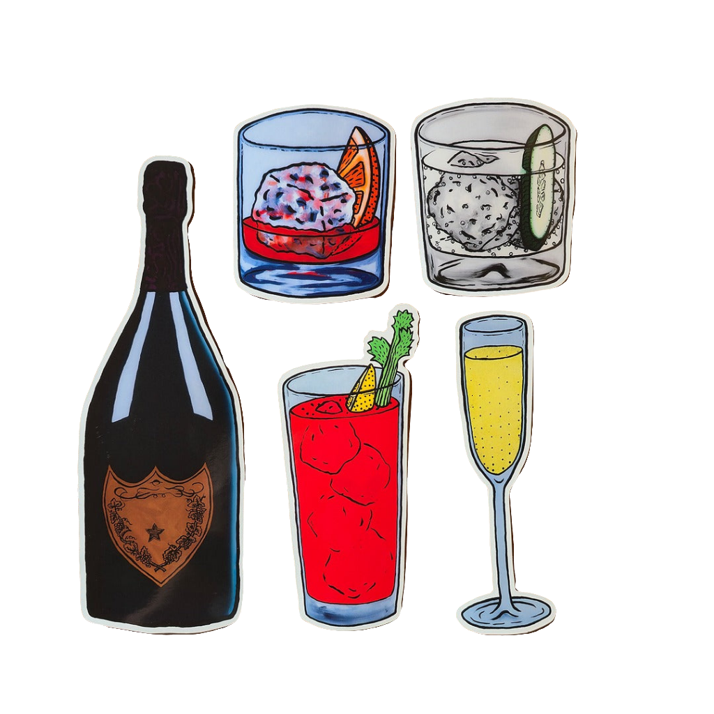 Big Drink Magnets (Set of 5)