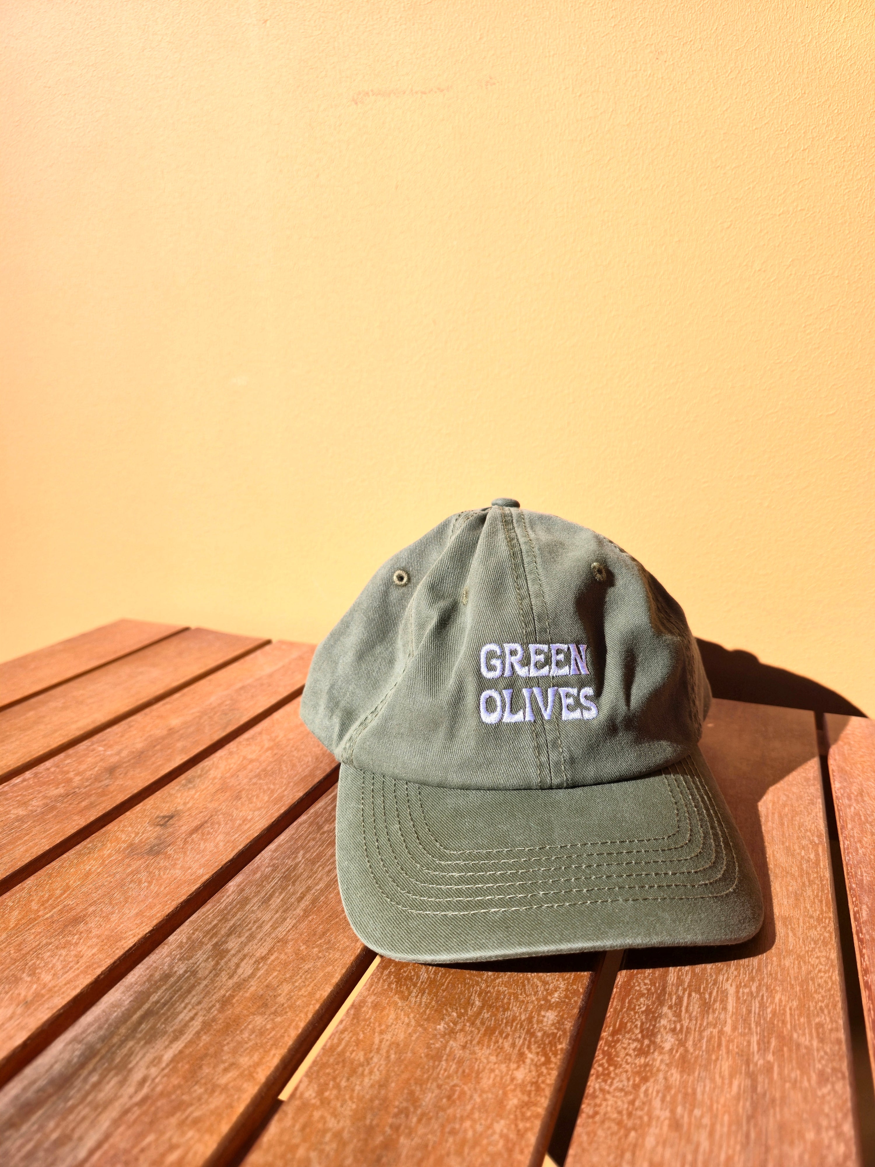 Green Olives Baseball Cap - Unisex - Dad Hat