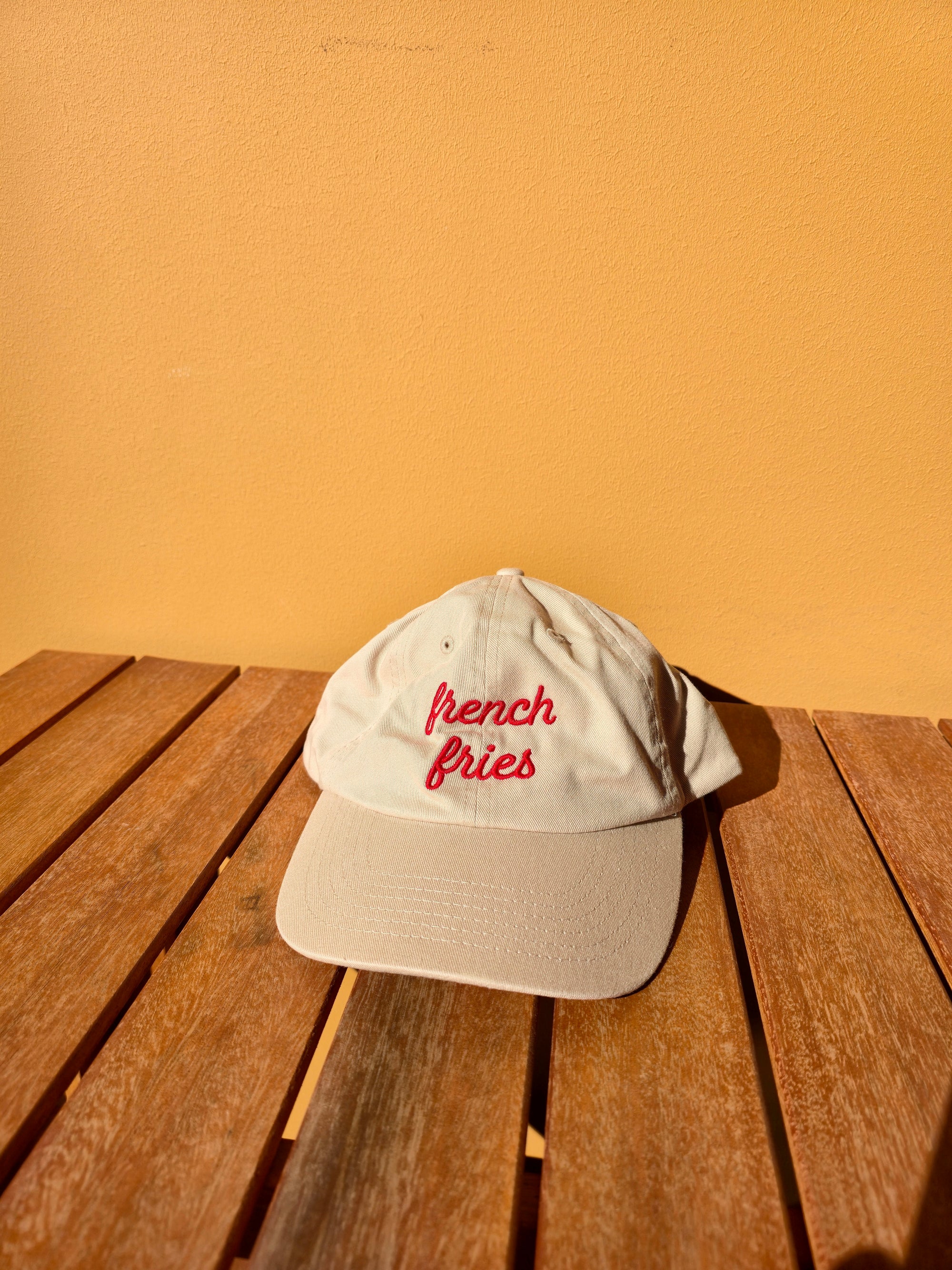 French Fries Baseball Cap – Cotton Dad Hat